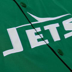 New York Jets Coaches Full-Snap Hooded Windbreaker Jacket - Green outlet