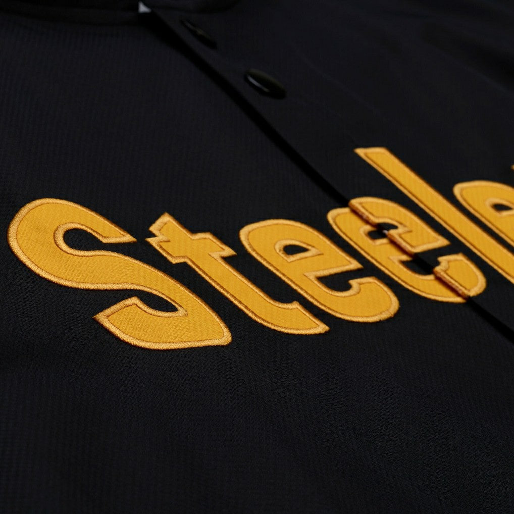Pittsburgh Steelers Coaches Full-Snap Hooded Windbreaker Jacket - Black sale