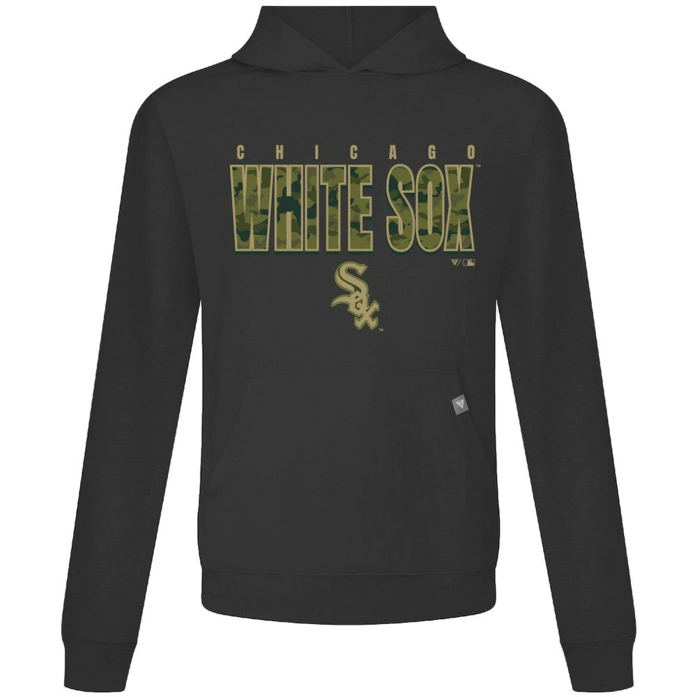 Chicago White Sox Levelwear Relay Protect Pullover Hoodie - Black