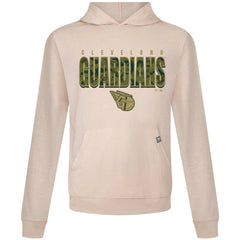 Cleveland Guardians Levelwear Relay Protect Pullover Hoodie - Khaki