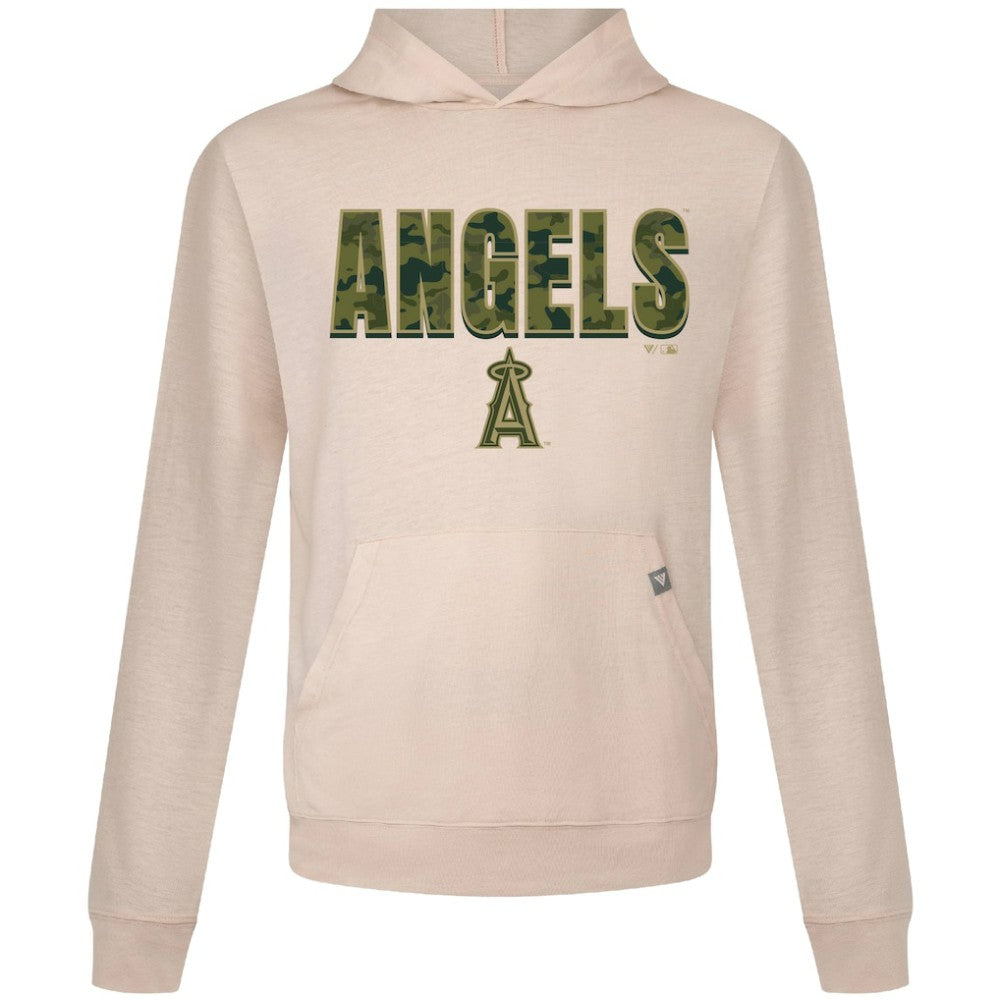 Los Angeles Angels Levelwear Relay Protect Pullover Hoodie - Khaki
