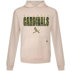 St. Louis Cardinals Levelwear Relay Protect Pullover Hoodie - Khaki