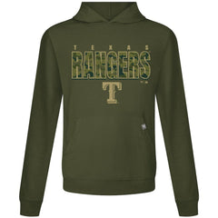 Texas Rangers Levelwear Relay Protect Pullover Hoodie - Green