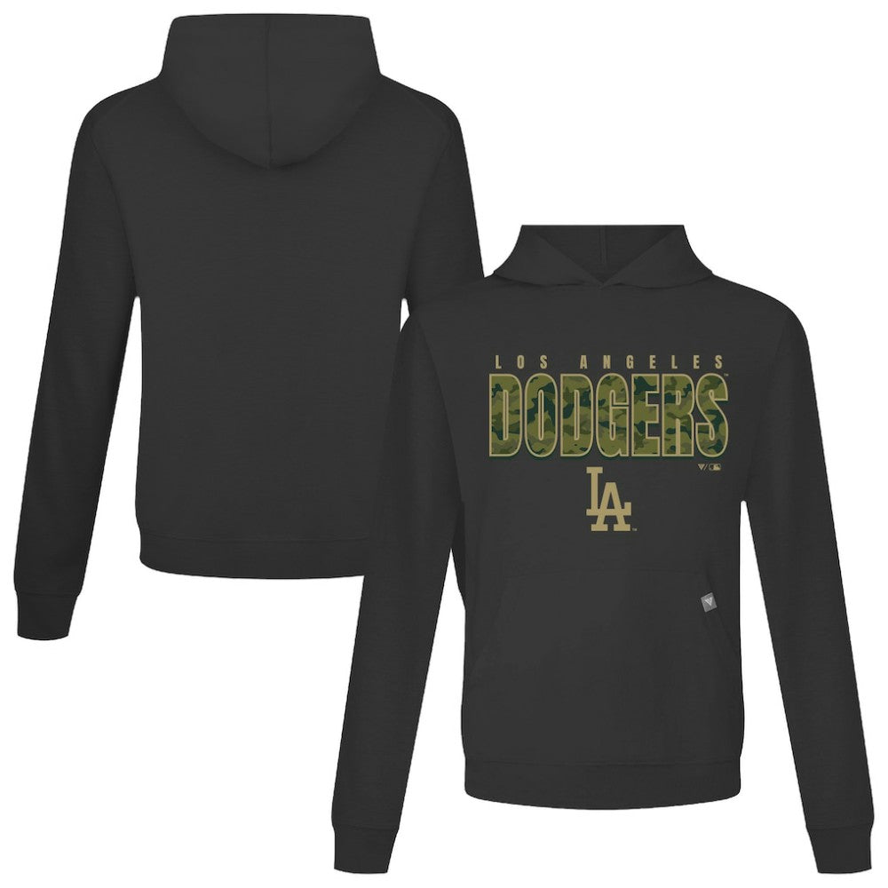 Los Angeles Dodgers Levelwear Relay Protect Pullover Hoodie - Black