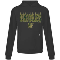 Baltimore Orioles Levelwear Relay Protect Pullover Hoodie - Black