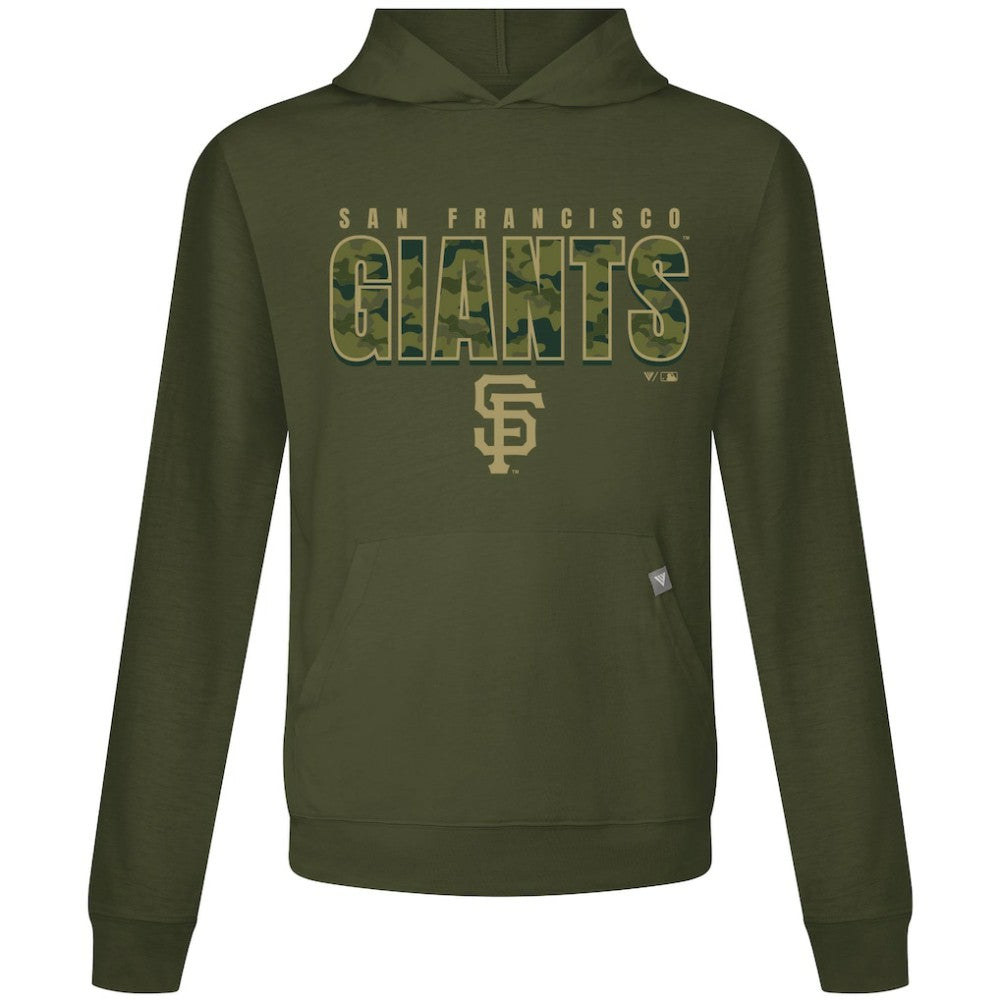 San Francisco Giants Levelwear Relay Protect Pullover Hoodie - Green