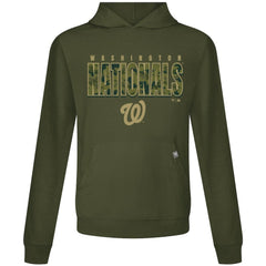 Washington Nationals Levelwear Relay Protect Pullover Hoodie - Green