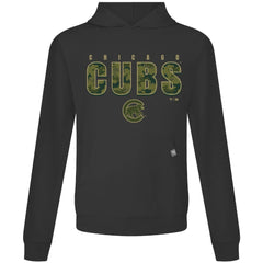 Chicago Cubs Levelwear Relay Protect Pullover Hoodie - Black