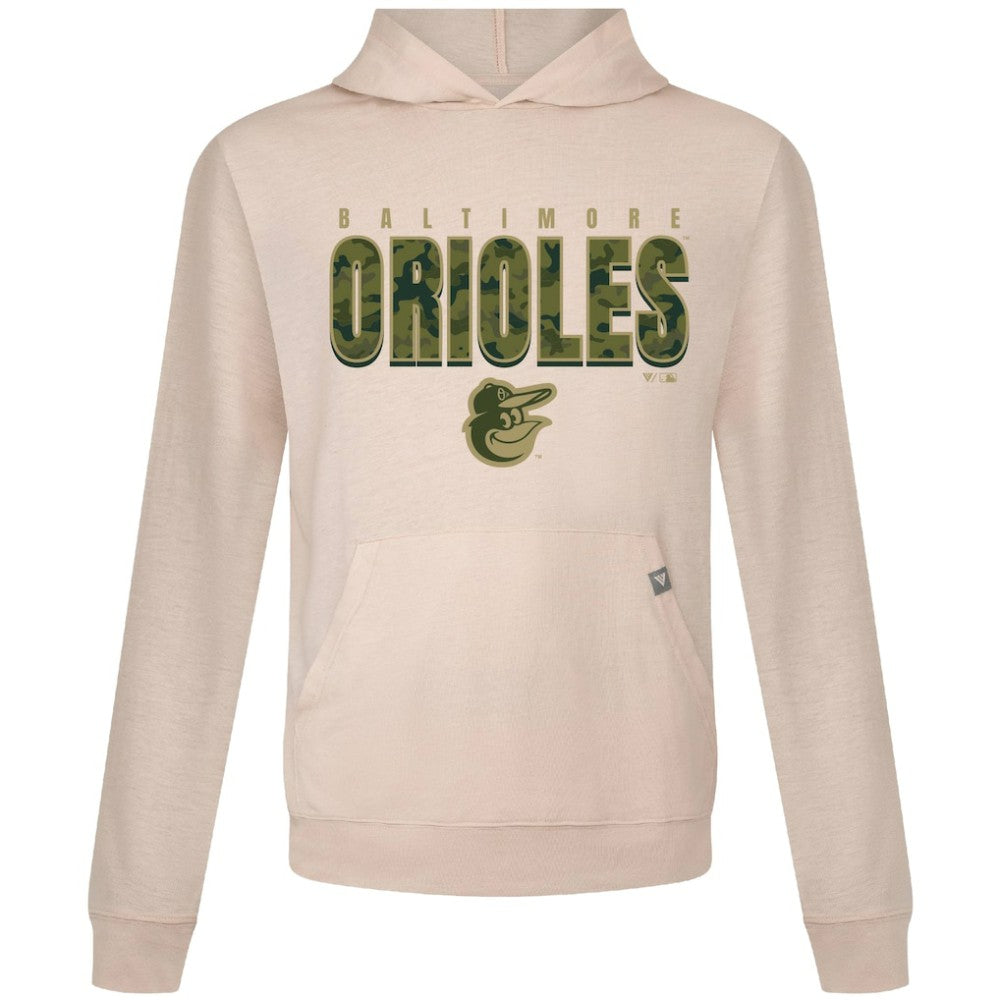 Baltimore Orioles Levelwear Relay Protect Pullover Hoodie - Khaki