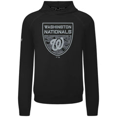 Washington Nationals Levelwear Mandate Buckler Tri-Blend Pullover Hoodie - Black