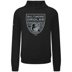 Baltimore Orioles Levelwear Mandate Buckler Tri-Blend Pullover Hoodie - Black