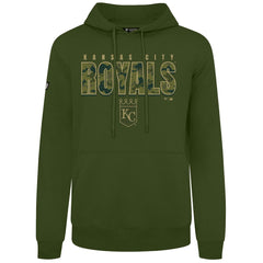 Kansas City Royals Levelwear Podium Protect Pullover Hoodie - Green