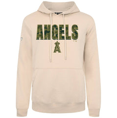 Los Angeles Angels Levelwear Podium Protect Pullover Hoodie - Khaki