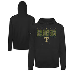 Texas Rangers Levelwear Podium Protect Pullover Hoodie - Black