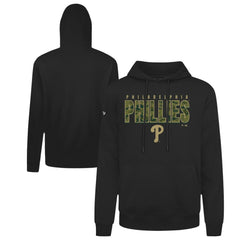 Philadelphia Phillies Levelwear Podium Protect Pullover Hoodie - Black