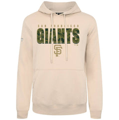 San Francisco Giants Levelwear Podium Protect Pullover Hoodie - Khaki