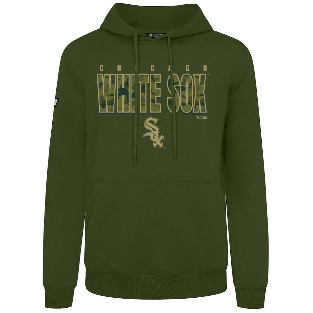 Chicago White Sox Levelwear Podium Protect Pullover Hoodie - Green