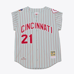 Deion Sanders Cincinnati Reds 1997 Authentic Jersey - Gray | Mitchell & Ness
