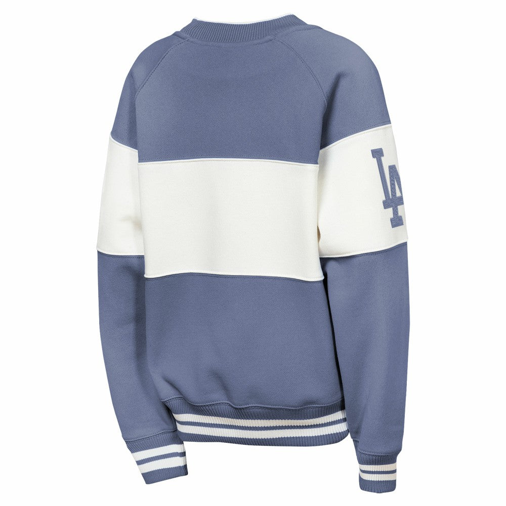 Los Angeles Dodgers Outerstuff Youth Ultimate Pastels On Base Sweatshirt - Blue
