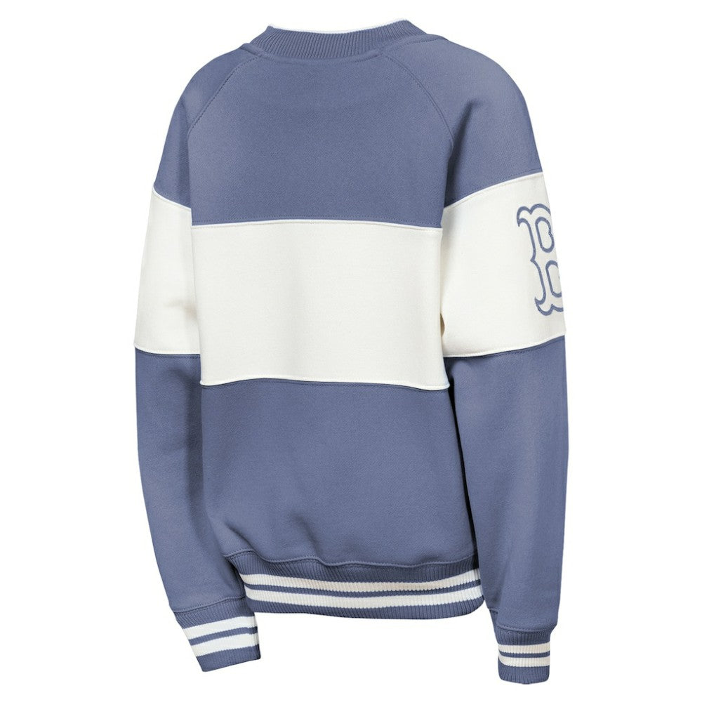 Boston Red Sox Outerstuff Youth Ultimate Pastels On Base Sweatshirt - Blue