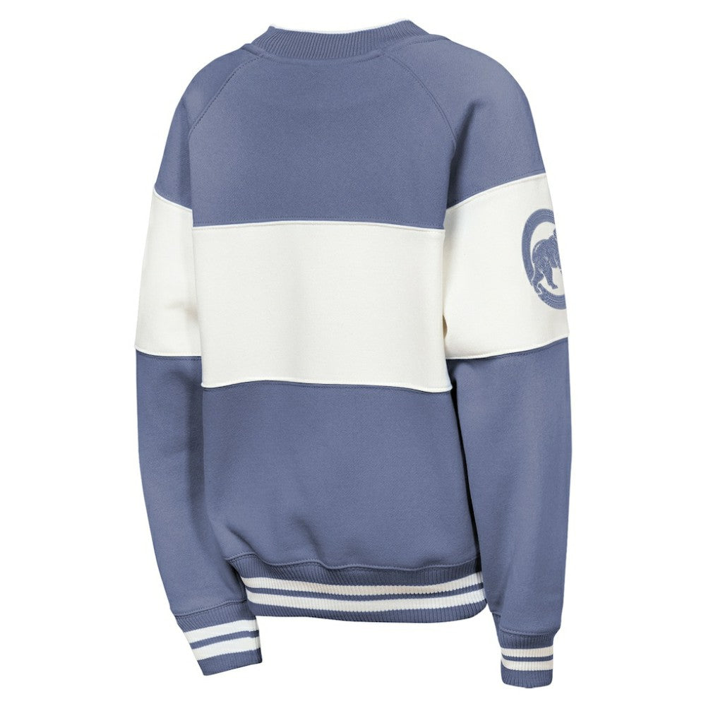 Chicago Cubs Outerstuff Youth Ultimate Pastels On Base Sweatshirt - Blue