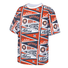 Houston Astros Outerstuff Youth All-Over Pennant T-Shirt - Orange