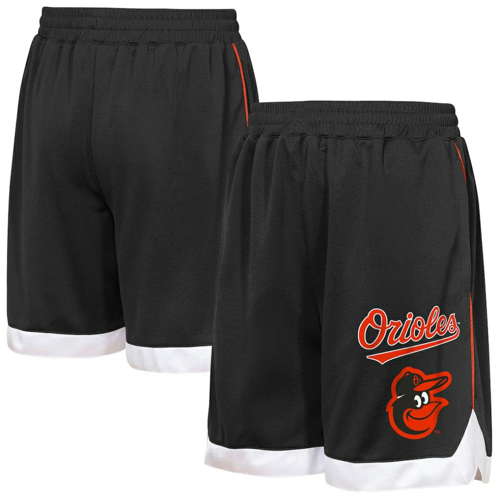 Baltimore Orioles Outerstuff Youth Big League All Star Fashion Shorts - Black