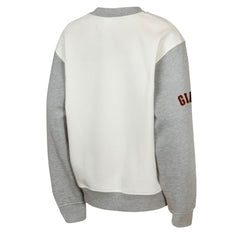 San Francisco Giants Outerstuff Youth Big League Power Hit Fleece Sweatshirt - Cream/Gray
