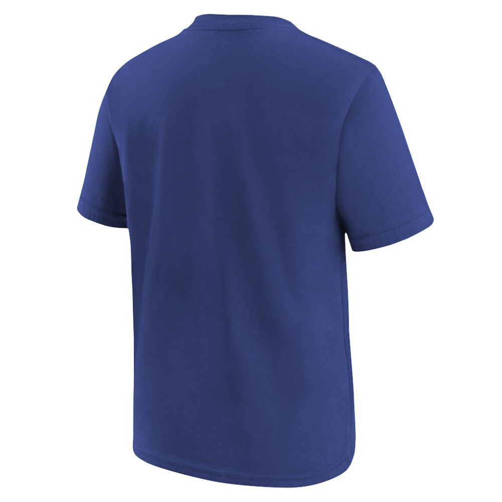Texas Rangers Youth Wordmark T-Shirt - Royal | Nike