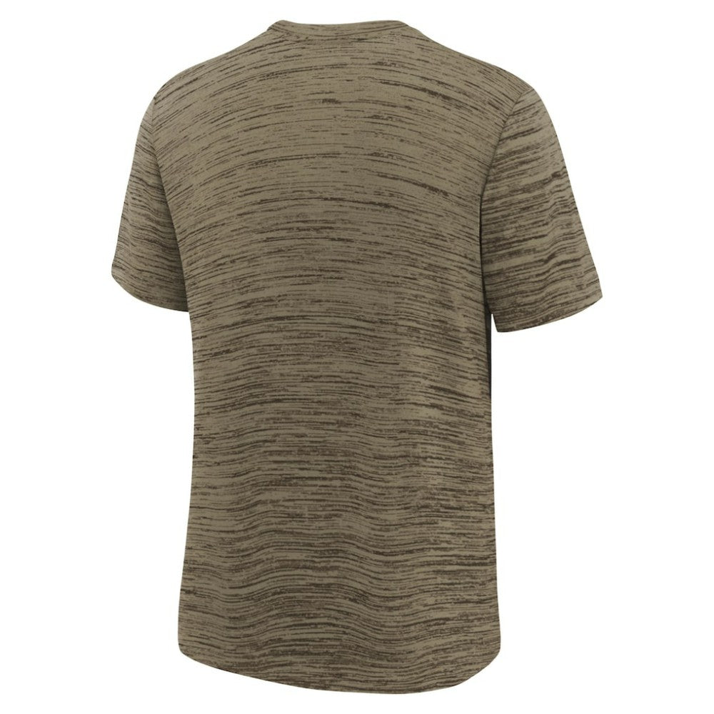 San Diego Padres Youth Authentic Collection Velocity Dri-FIT T-Shirt - Brown | Nike
