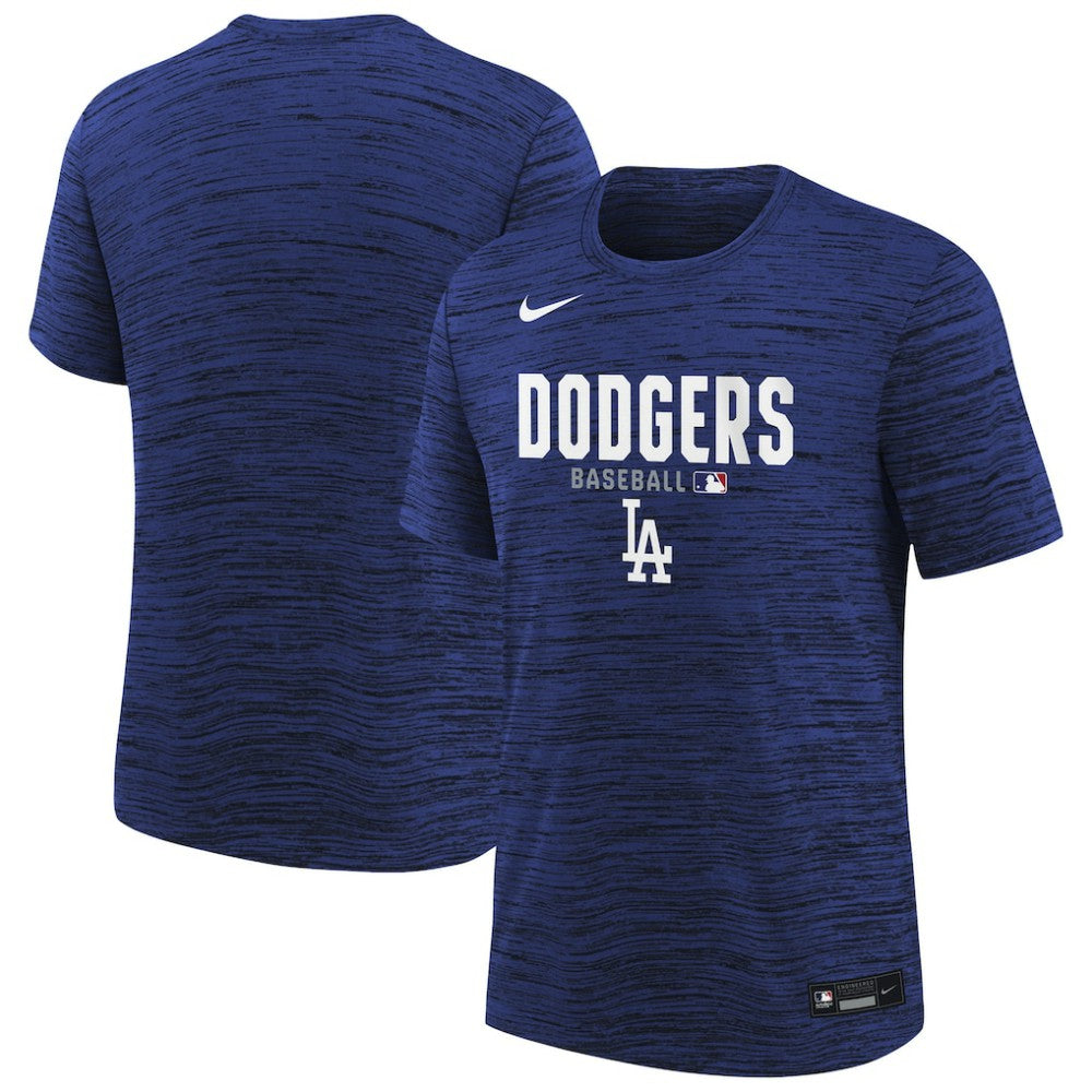 Los Angeles Dodgers Youth Authentic Collection Velocity Dri-FIT T-Shirt - Royal | Nike