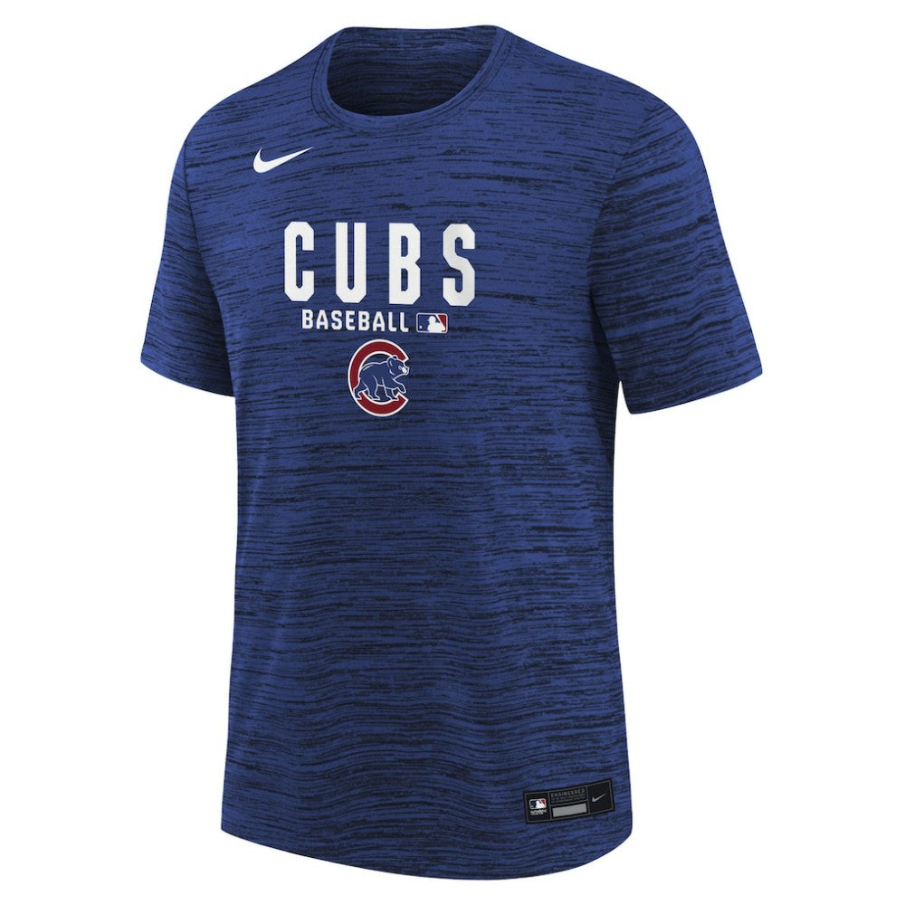 Chicago Cubs Youth Authentic Collection Velocity Dri-FIT T-Shirt - Royal | Nike