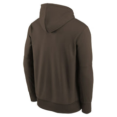 San Diego Padres Youth Authentic Collection Therma-FIT Hoodie - Brown | Nike