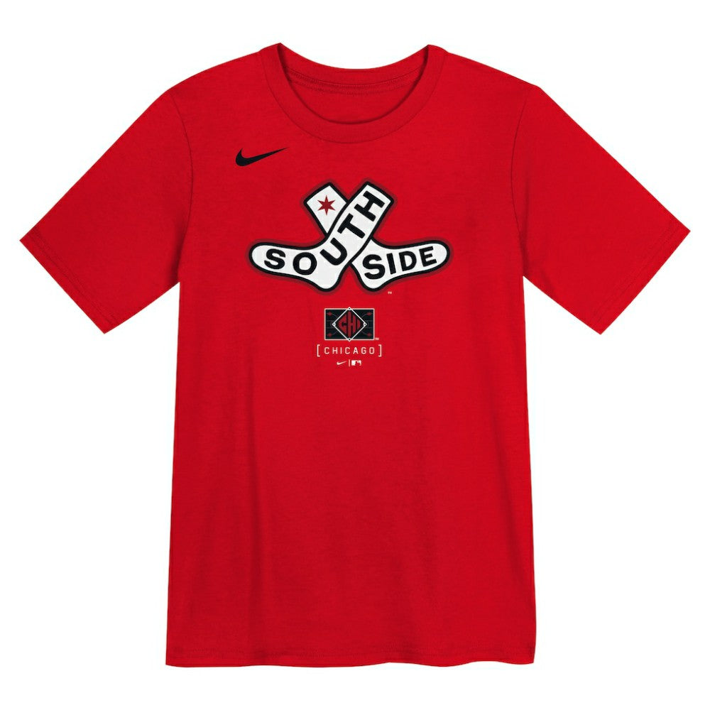 Chicago White Sox Preschool City Connect Logo T-Shirt - Red | Nike