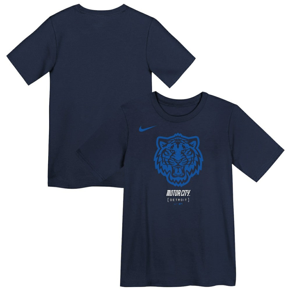 Detroit Tigers Preschool City Connect Logo T-Shirt - Navy | Nike
