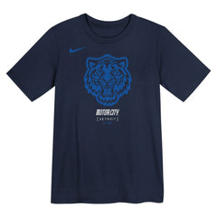 Detroit Tigers Preschool City Connect Logo T-Shirt - Navy | Nike