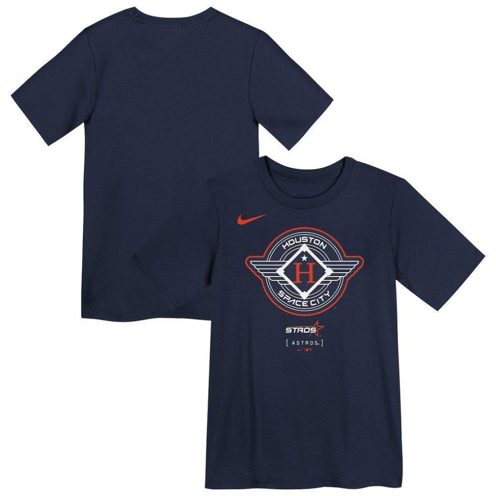 Houston Astros Preschool City Connect Logo T-Shirt - Navy | Nike
