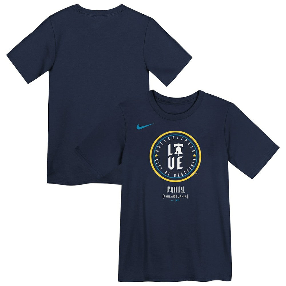 Philadelphia Phillies Preschool City Connect Logo T-Shirt - Navy | Nike