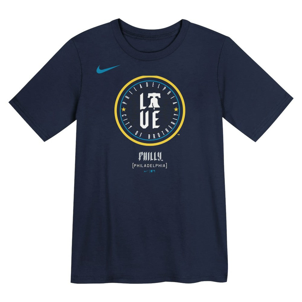 Philadelphia Phillies Preschool City Connect Logo T-Shirt - Navy | Nike