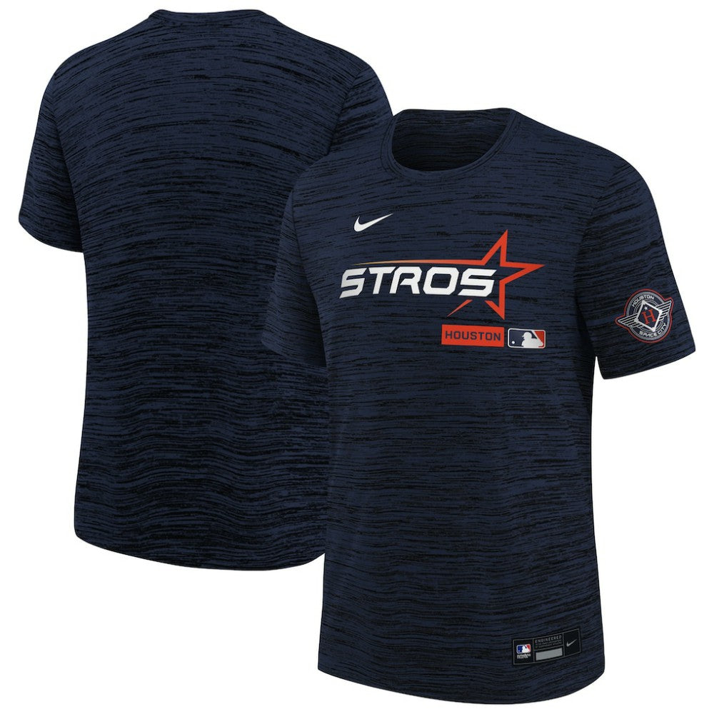 Houston Astros Youth Authentic Collection Velocity Dri-FIT T-Shirt - Navy | Nike