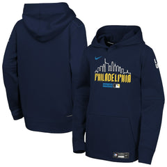Philadelphia Phillies Youth Authentic Collection City Connect Therma-FIT Hoodie - Navy | Nike