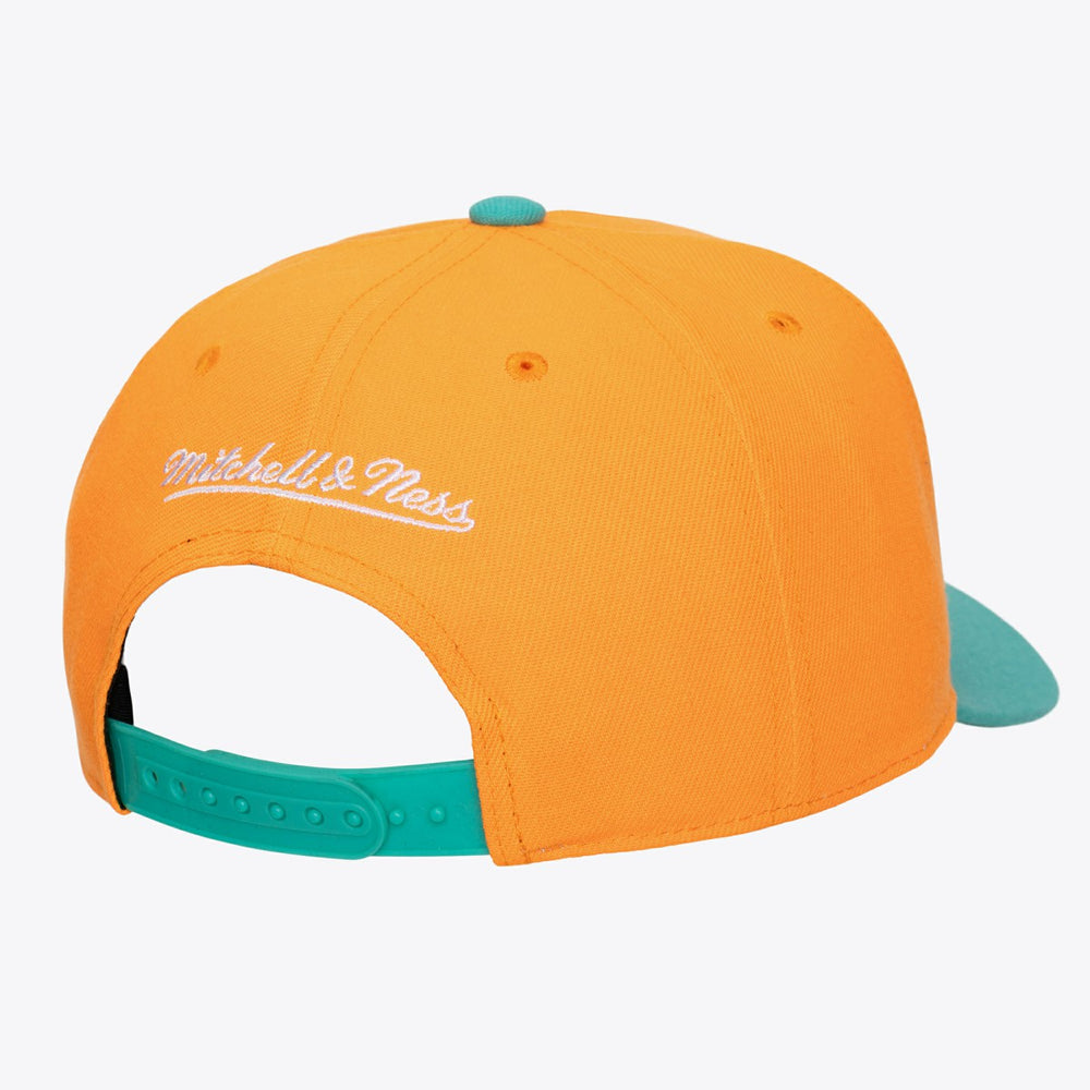 San Antonio Spurs Hardwood Classics Legendary Away Pro-Pinch Adjustable Hat - Orange | Mitchell & Ness outlet