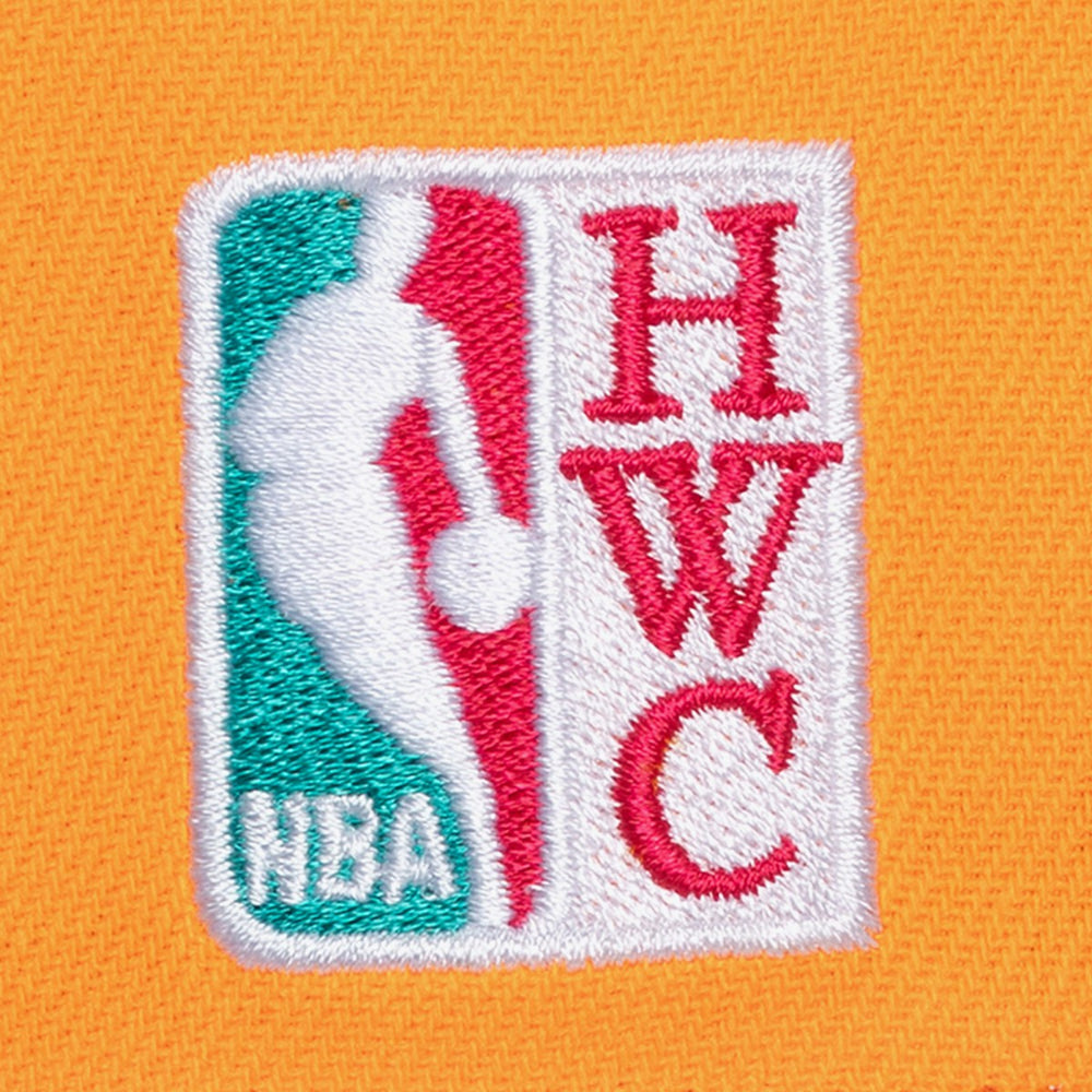 San Antonio Spurs Hardwood Classics Legendary Away Pro-Pinch Adjustable Hat - Orange | Mitchell & Ness outlet