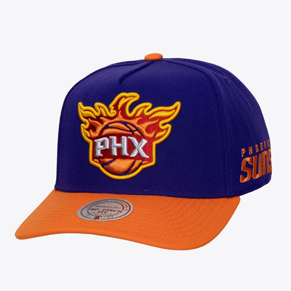 Phoenix Suns Hardwood Classics Legendary Away Pro-Pinch Adjustable Hat - Purple | Mitchell & Ness discount