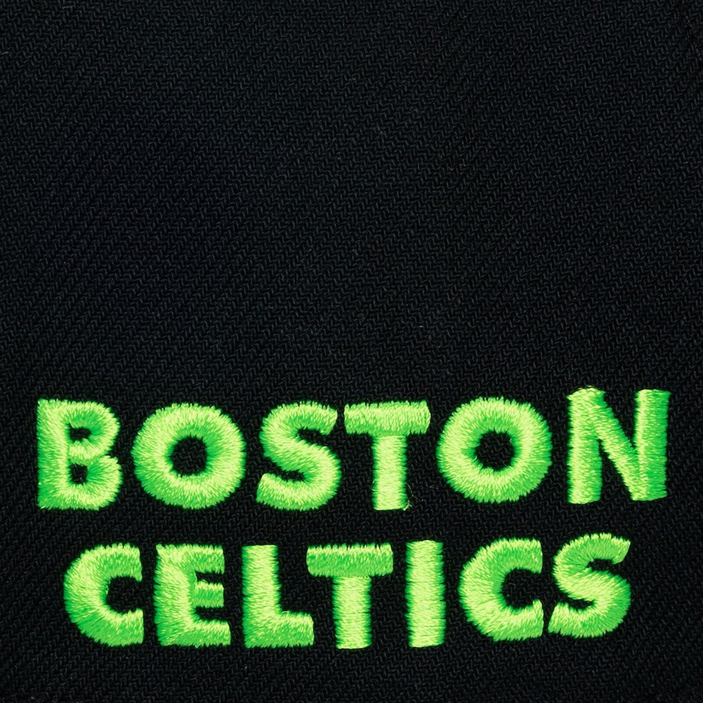 Boston Celtics Hardwood Classics Legendary Away Pro-Pinch Adjustable Hat - Black | Mitchell & Ness online