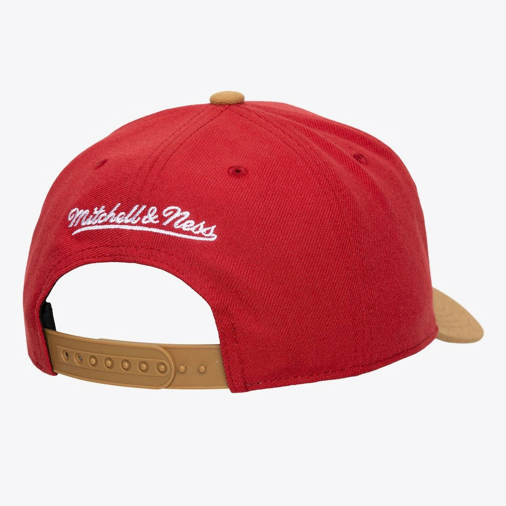 Cleveland Cavaliers Legendary Home Pro Pinch Snapback Hat sale - Wine | Mitchell & Ness cheap