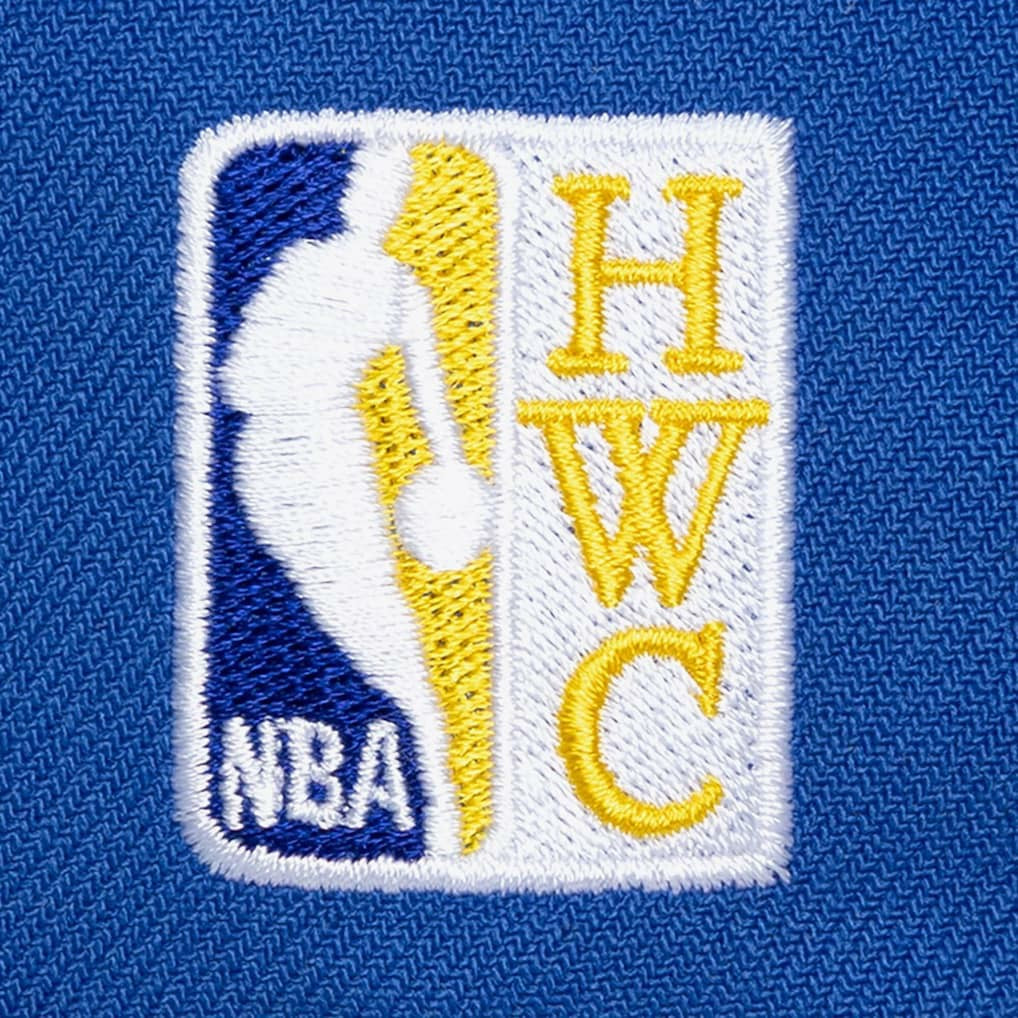 Golden State Warriors Legendary Home Pro Pinch Snapback Hat sale - White | Mitchell & Ness cheap