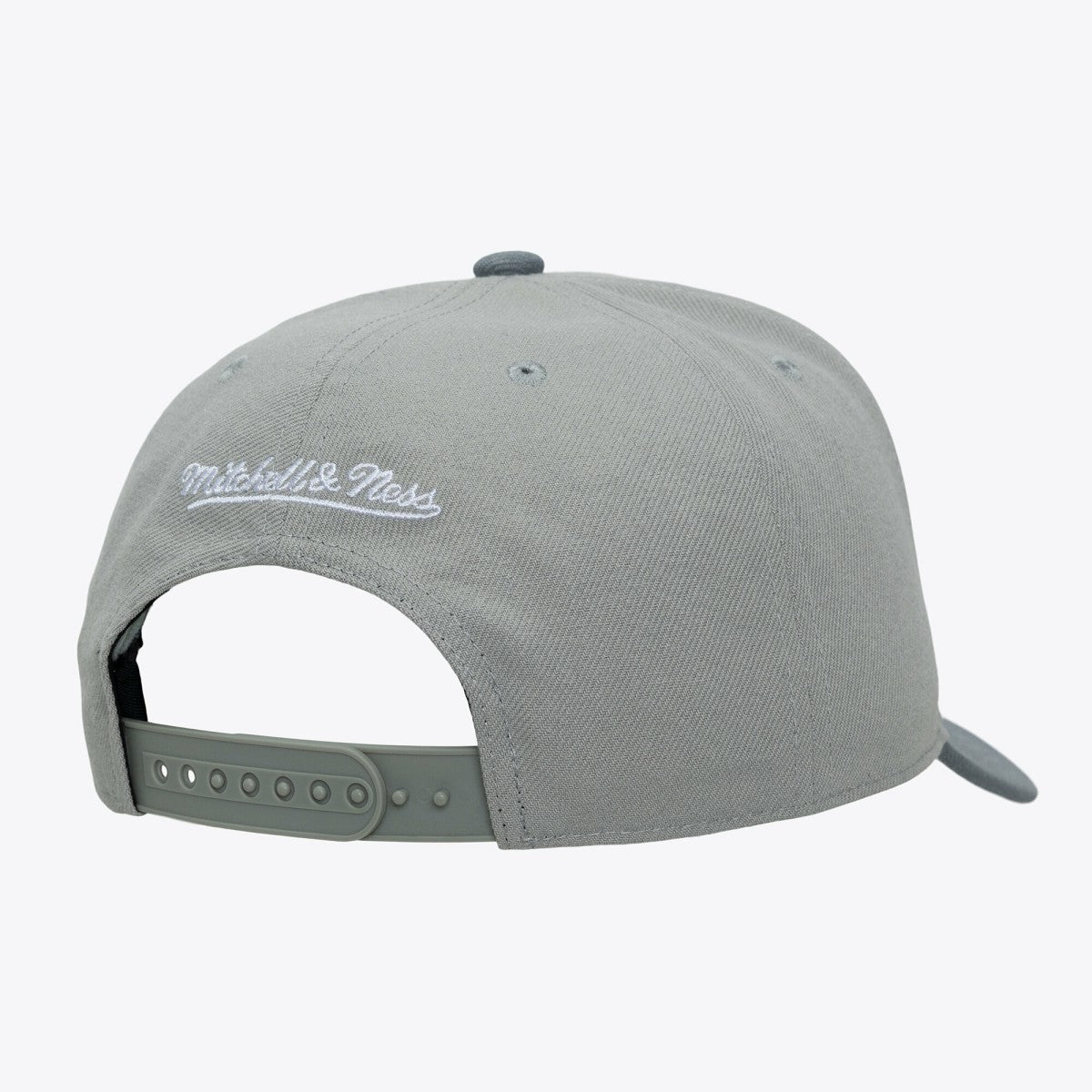 San Antonio Spurs Thunderstorm Head Coach Pro Crown Snapback Hat - Gray | Mitchell & Ness sale