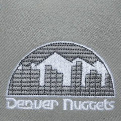 Denver Nuggets Thunderstorm Head Coach Pro Crown Snapback Hat sale - Gray | Mitchell & Ness online