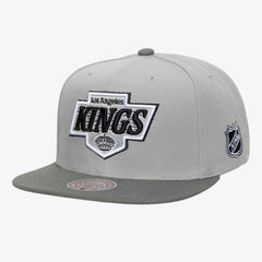 Los Angeles Kings Mitchell & Ness Legendary Home Snapback Hat Gray